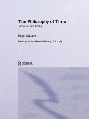cover image of The Philosophy of Time